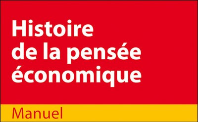 Couverture : HISTOIRE DE LA PENSÉE ÉCONOMIQUE